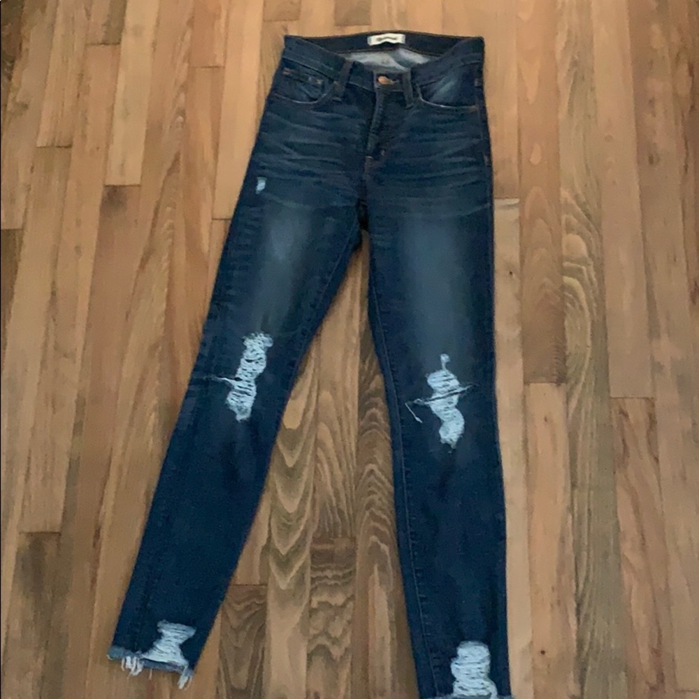 Madewell high waisted skinny jeans